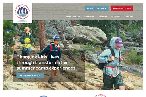John Austin Cheley Foundation - A Thousand Summers web site