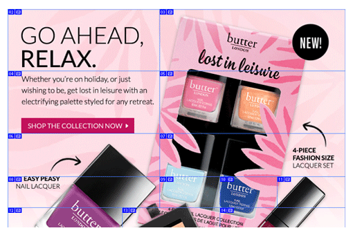 butterLONDON email redlines